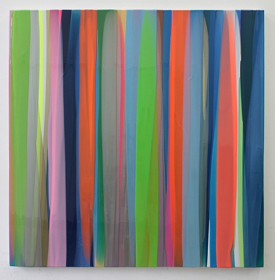 Cathy Choi, S1303, 2013
Acrylic, oil, glue, and resin on canvas, 48 x 48 inches (122 x 122 cm)