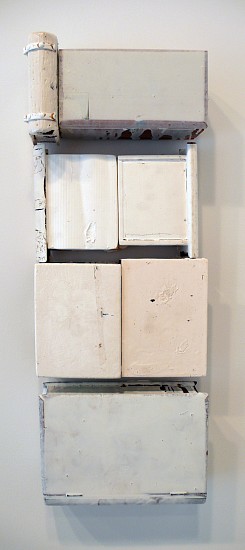 Nan Swid, Stacks I, 2013
Encaustic on mixed media, 31 x 10 x 4.5 inches (79 x 25 x 11 cm)