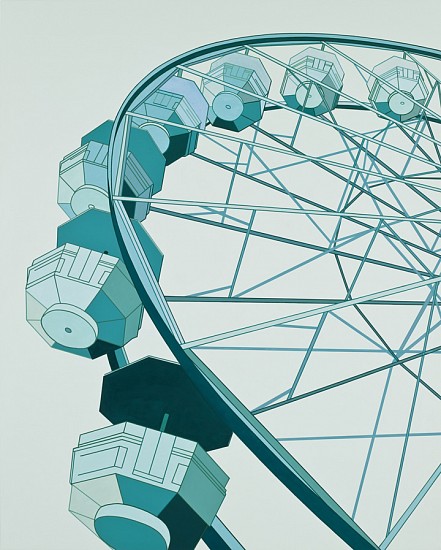 William Steiger, Gondola Wheel II, 2008
Oil on linen, 60 x 48 inches (152.5 x 122 cm)