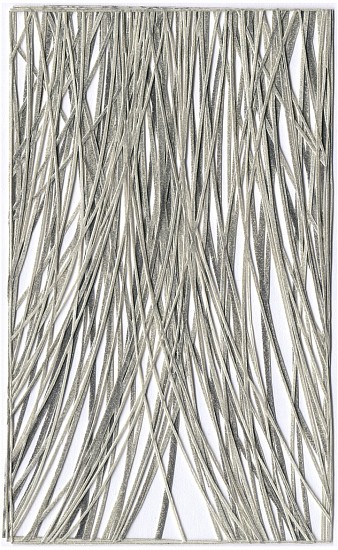 Adam Fowler, Untitled (4 layers), 2010
Graphite on paper, hand cut, 5 x 3 inches (13 x 7.5 cm)