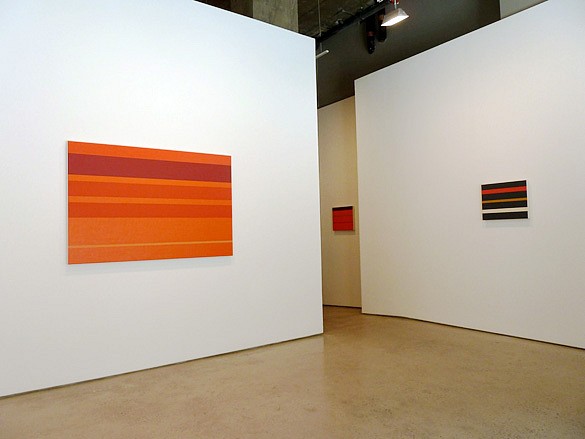 Rainer Gross - Mostly Red + Works on Paper - Installation View