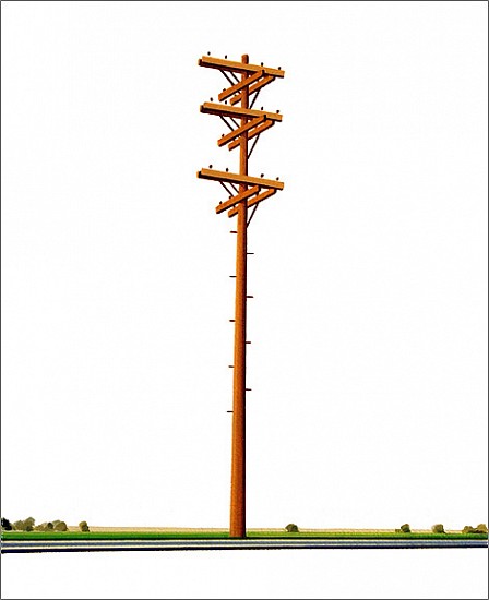 William Steiger, Telephone Pole #2, 2006
10 x 8 inches (25.5 x 21 cm)