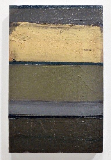 Tegene Kunbi, Gold Fram, 2013
Oil on canvas, 10 x 6.5 inches (25.5 x 16.5 cm)
Sold