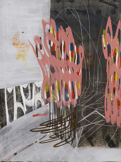 Clayton Colvin, Beneath Light and Shadow, 2013
Acrylic, graphite, charcoal, conte crayon, and ink on Arches watercolor paper, 37 x 28 inches (94 x 71 cm)
Sold