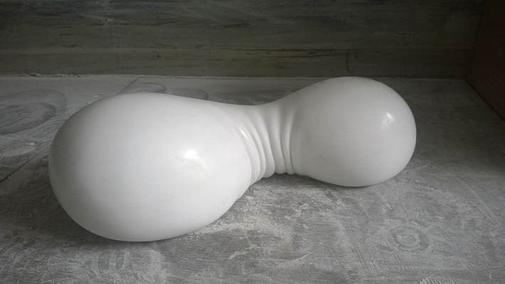Venske &amp; Spänle, Ploidy I, 2014
Lasa marble, polished, 5 x 16 x 8 inches (13 x 41 x 20 cm)
Sold