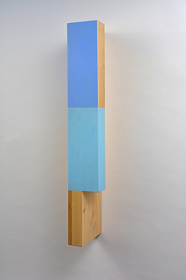 Kevin Finklea, Dominion 5, 2014
Acrylic on laminated poplar, 31.5 x 4.75 x 7.5 inches (80 x 12 x 19 cm)