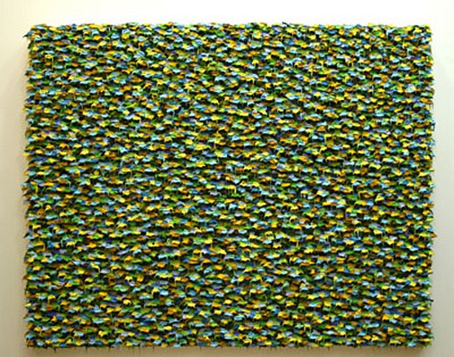 Robert Sagerman, 10,025, 2006
Oil on canvas, 48 x 60 inches (122 x 152 cm)