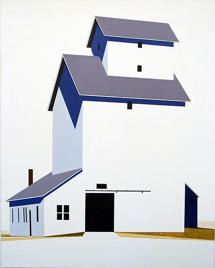 William Steiger, Elevator IV, 2004
Oil on linen, 60 x 48 inches (152 x 122 cm)