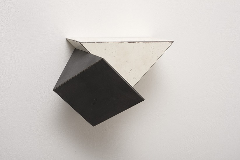 Ted Larsen, Approach Angles, 2014
Salvage Steel, Marine-grade Plywood, Silicone, Vulcanized Rubber, Chemicals, Hardware, 9 x 6 x 7 inches (23 x 15 x 18 cm)
Sold