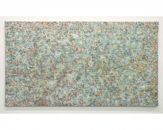 Rainer Gross, Impression 13, 2014
Oil and pigments on canvas, 46 x 82 inches (117 x 208 cm)