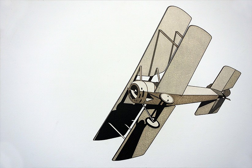 William Steiger, Aeroplane, 2015
Oil on linen, 20 x 30 inches (51 x 76 cm)