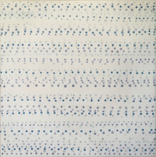 Heidi Van Wieren, Untitled (Blue Rows 0061), 2015
PVA, Elmer's glue and ink, 36 x 36 inches (91.5 x 91.5 cm)
Sold