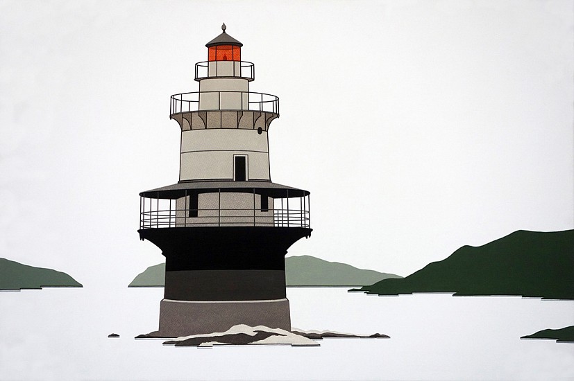 William Steiger, Goose Rocks Lighthouse, 2016
Oil on linen, 20 x 30 inches (51 x 76 cm)