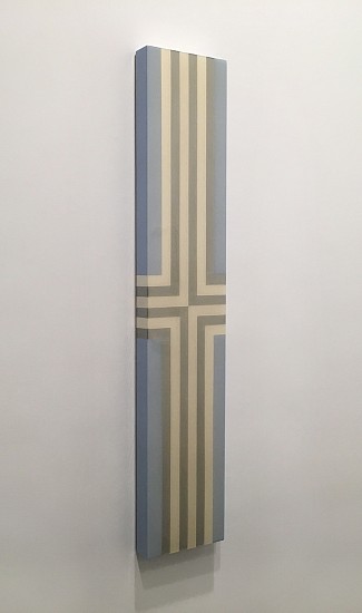 Heidi Spector, You Bring Me Closer To God, 2014
Liquitex with resin on birch panel, 48 x 9 inches (122 x 23 cm)