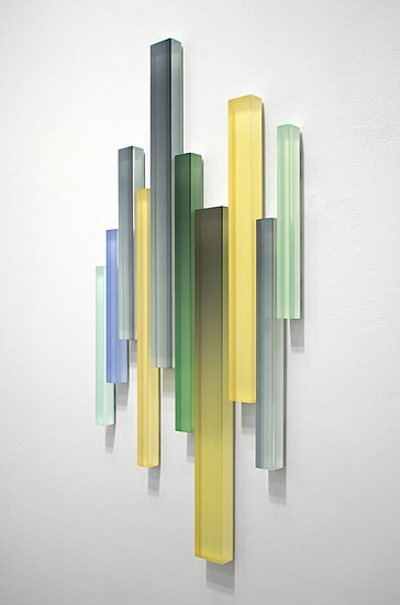 Freddy Chandra, Lucent, 2016
Acrylic and resin on cast acrylic, 48 x 24 inches (122 x 61 cm)
Sold