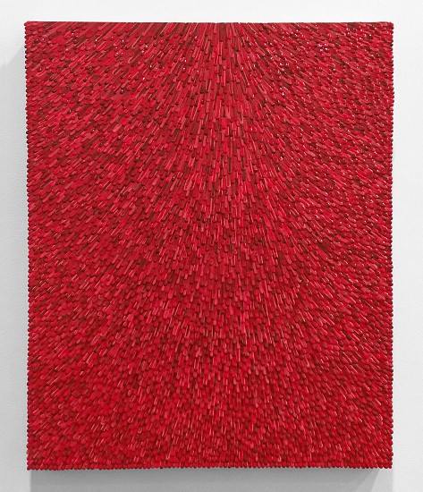 Omar Chacon, Variation #1 of Mesalina Roja VA, 2016
Acrylic on canvas, 24 x 20 inches (61 x 51 cm)