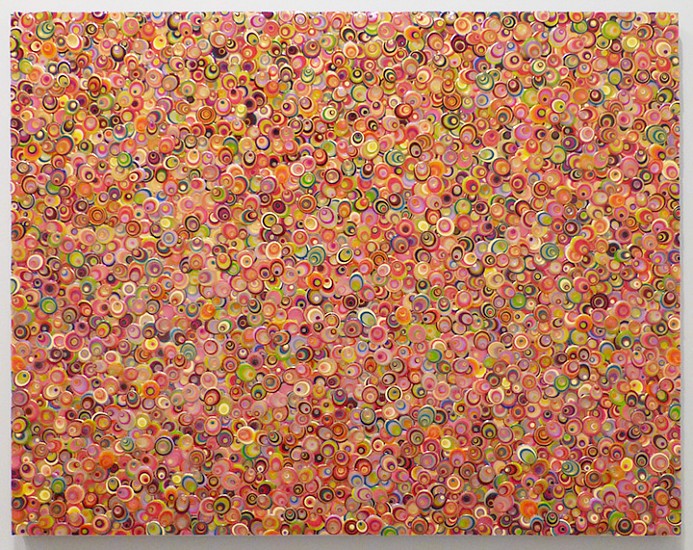 Omar Chacon, Precursor de Las dos Messalinas, 2014
Acrylic on canvas, 54 x 42 inches (137 x 107 cm)