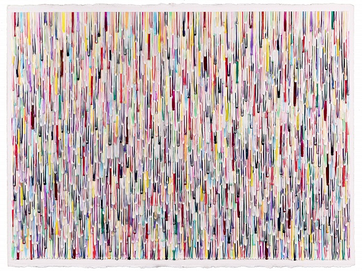 Omar Chacon, Jechipa Guero, 2018
Acrylic on paper, 26.5 x 35 x 2