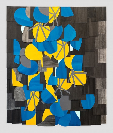Raymond Saá, Untitled (PS 201904), 2019
Gouache and charcoal collage on sewn paper, Framed, 40.75 x 34.75 in (102 x 88 cm)