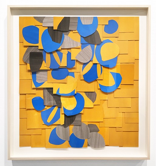 Raymond Saá, Untitled (PS201903), 2019
Gouache collage on sewn paper, Framed, 37.25 x 33.25 in (95 x 84 cm)