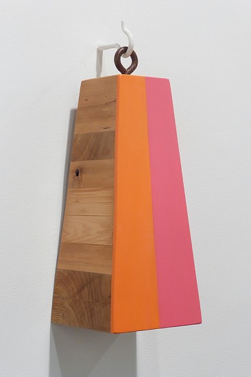 Kevin Finklea, Lost & Found #7, the Italian, 2021
Acrylic on poplar and pine, 14 1/2 x 5 1/2 x 6 inches