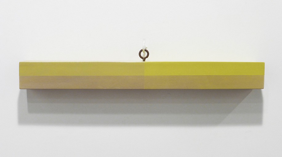 Kevin Finklea, Lost & Found #9, 2021
Acrylic on poplar and pine, 5 1/2 x 32 1/4 x 3 3/4 inches