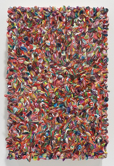 Omar Chacon, Galactic Elemental, 2021
Acrylic on canvas, 11.25 x 7.5 inches (28.6  x 19.1 cm)