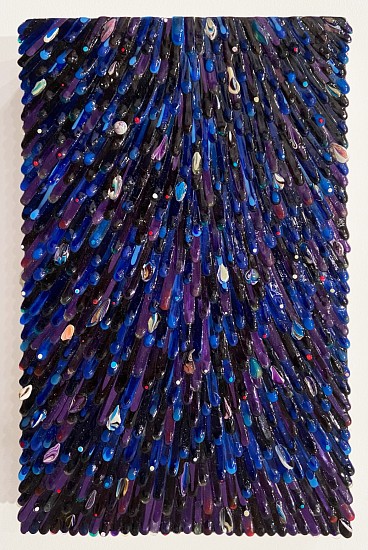 Omar Chacon, Variation I of Galactic Messalina, 2020
Acrylic on canvas, 11.25 x 7.25 in. (28.6 x 18 cm)